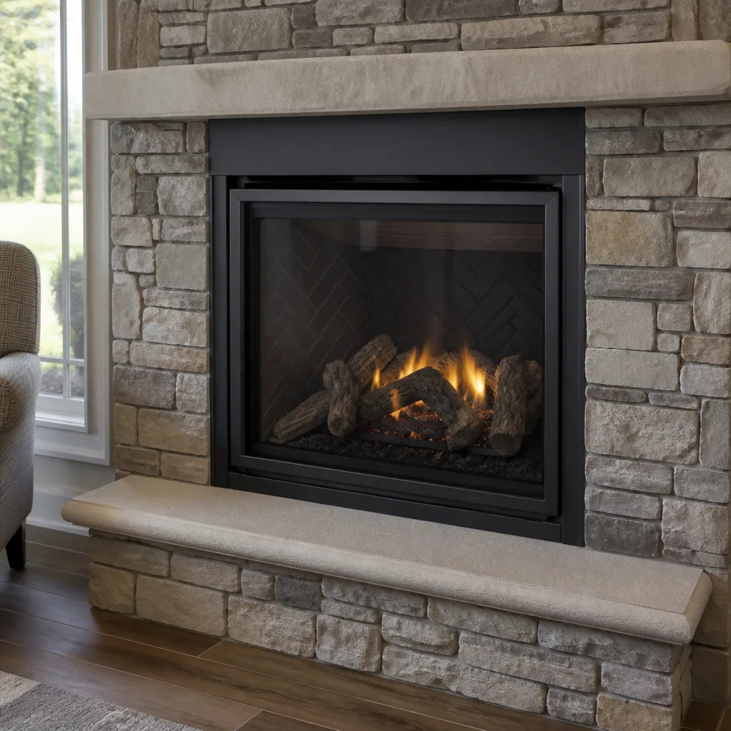 Gas fireplace service